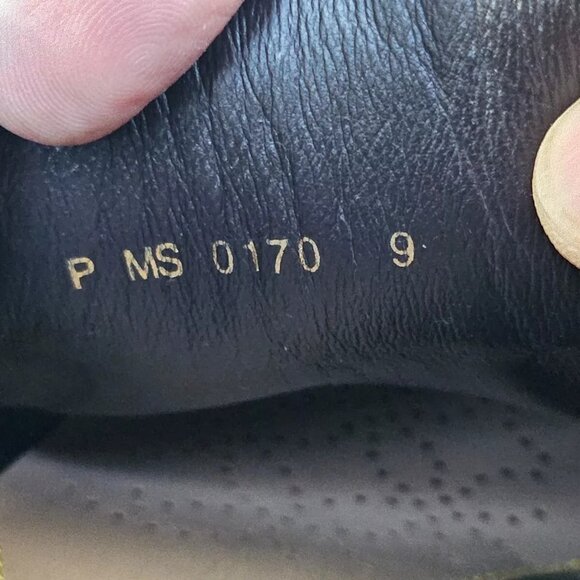 Louis Vuitton Men Shoes Brown LV Logo Lace Up Sneaker Made Italy Size 9UK 10US - Picture 13 of 13